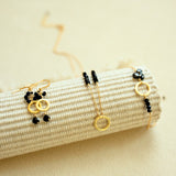 Black Spinel Solara Bracelet Aaria Tees