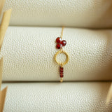 Garnet Solara Bracelet Aaria Tees