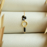 Black Spinel Solara Bracelet Aaria Tees