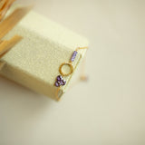 Amethyst Solara Bracelet Aaria Tees