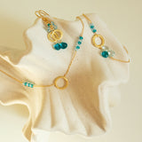 Aquamarine Solara Bracelet Aaria Tees