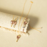 Rhodolite Garnet Gold Isla Collection Aaria Tees