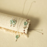 Green Amethyst Silver Isla Bracelet Aaria Tees