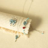London Blue Quartz Gold Isla Bracelet Aaria Tees
