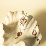 Rhodolite Garnet Silver Isla Collection Aaria Tees