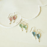 Silver Isla Earrings Aaria Tees