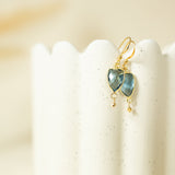 Gold Isla Earrings Aaria Tees