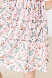 Cactus Cowgirl S/S Pocket Twirl Dress - Aaria Tees Aaria Tees