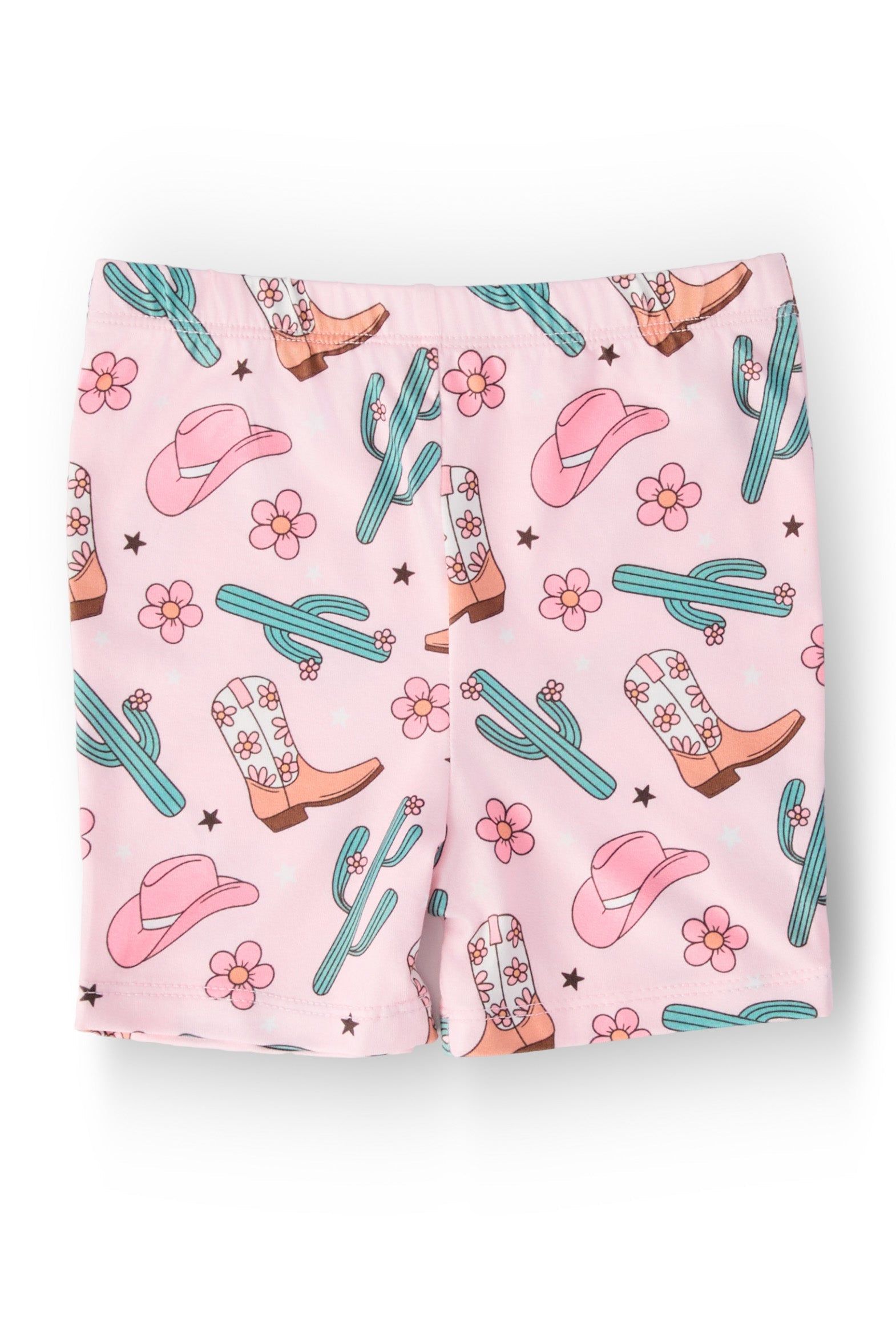 Cactus Cowgirl Twirl Shorts - Aaria Tees Aaria Tees