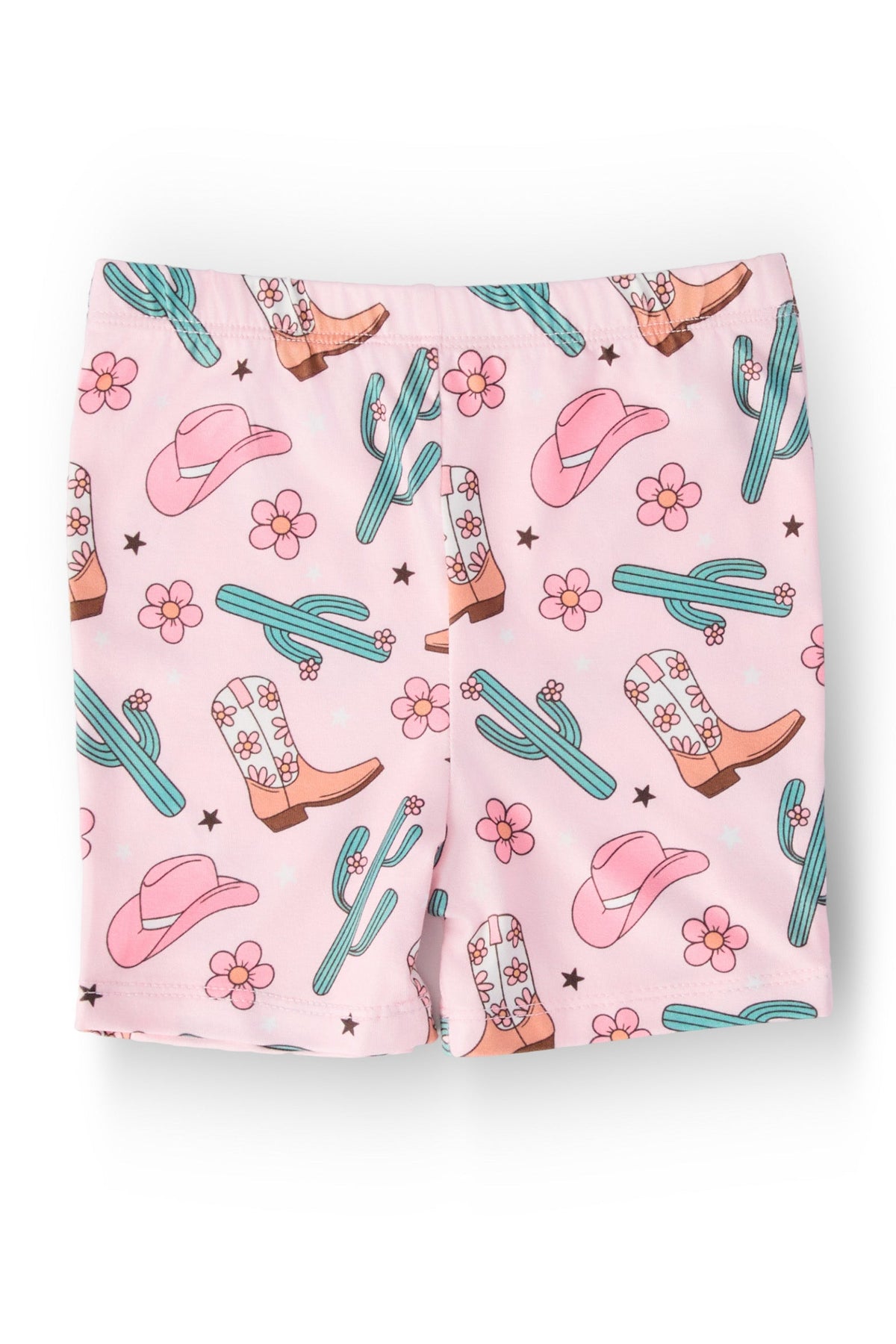 Cactus Cowgirl Twirl Shorts - Aaria Tees