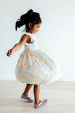 Campus Cutie Flutter Sleeve Twirl Dress - Aaria Tees Aaria Tees