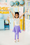 Campus Cutie S/S Ruffle Tee - Aaria Tees Aaria Tees