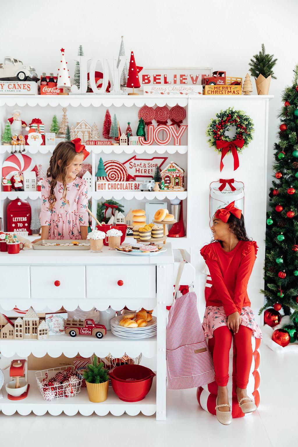 Candy Cane Cutie Twirl Skegging - Aaria Tees Aaria Tees