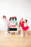 Candy Cane Lane 3/4 Tutu Leotard - Aaria Tees Aaria Tees