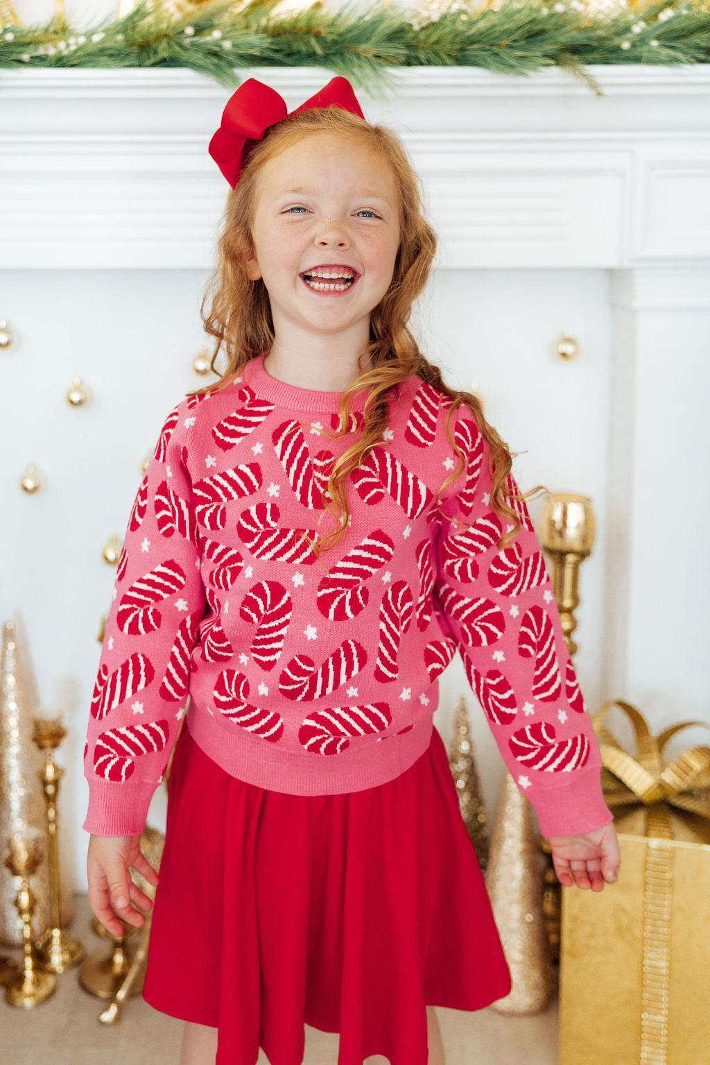 Candy Canes Sweater - Aaria Tees