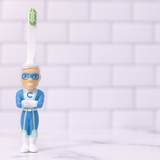 Captain Cavity Kids Character Toy Toothbrush Aaria Tees
