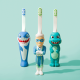 Captain Cavity Kids Character Toy Toothbrush Aaria Tees