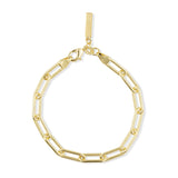 Carrie Paperclip Link Bracelet Aaria Tees