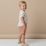 Organic Tee & Shorts Set - Cars - Aaria Tees Aaria Tees