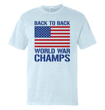 Back to Back World War Champs (Front) Aaria Tees