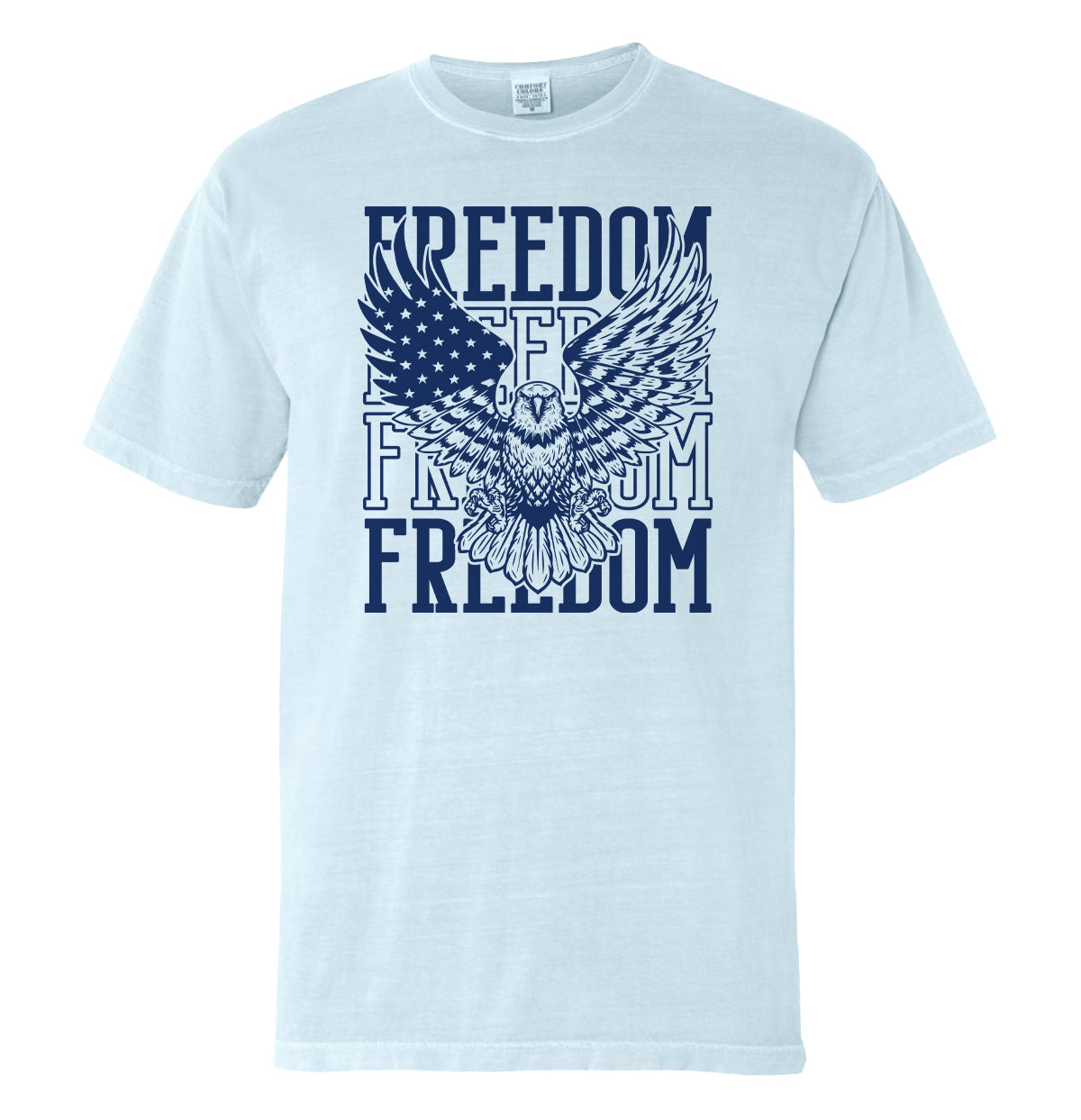 Freedom Repeated Eagle (Front) - Aaria Tees Aaria Tees