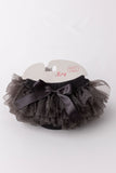 SALE Charcoal & Silver Glitter Ruffle Tutu Bloomer - Aaria Tees Aaria Tees