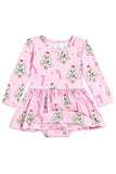 Christmas Cookies L/S Twirl Bodysuit - Aaria Tees Aaria Tees