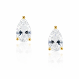 Pear Cut Studs Aaria Tees