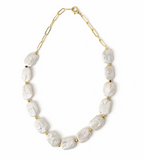 Ava Pearl Necklace Aaria Tees