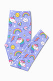 Galactic Unicorns Leggings - Aaria Tees Aaria Tees