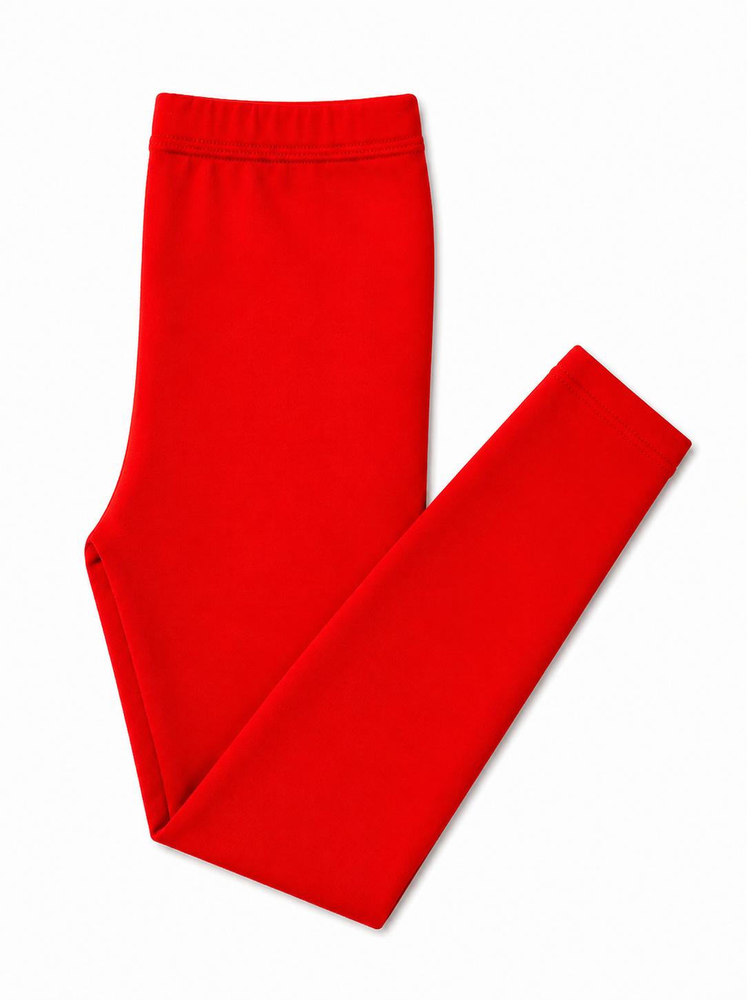 Red Leggings - Aaria Tees Aaria Tees
