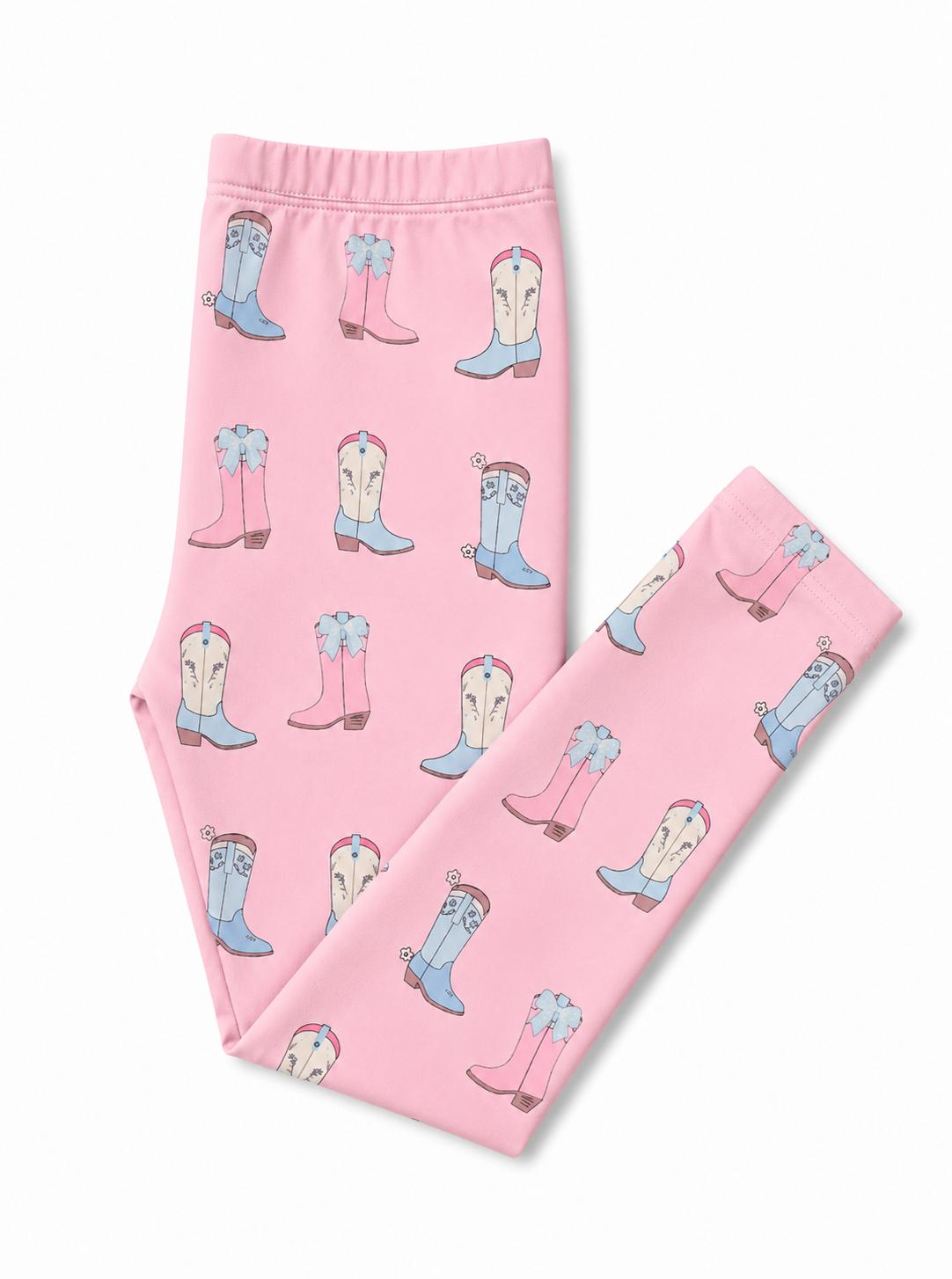 Ribbons & Rodeos Leggings - Aaria Tees