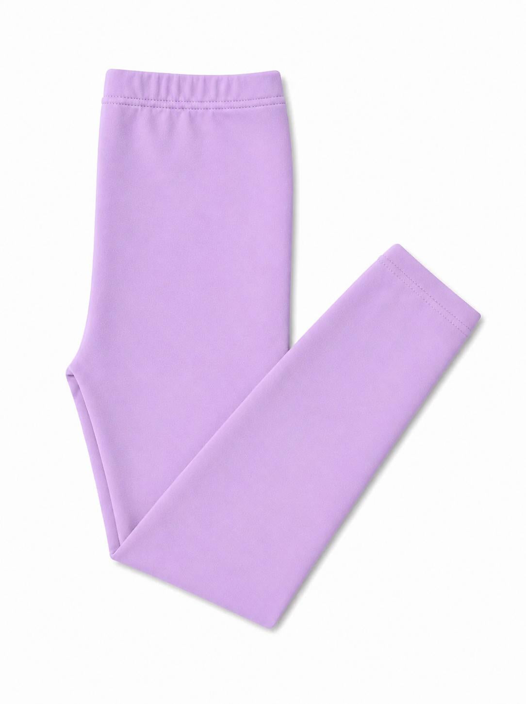 Bright Lilac Leggings - Aaria Tees Aaria Tees