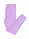 Bright Lilac Leggings - Aaria Tees Aaria Tees
