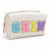 Skin Glam Cosmetic Bag Cream Aaria Tees