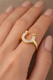 Off To The Races Signet Ring Aaria Tees