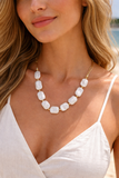 Ava Pearl Necklace Aaria Tees