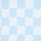 Checker Jacquard Knit Baby Blanket - Aaria Tees Aaria Tees