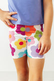 Cheerful Blooms Twirl Shorts - Aaria Tees Aaria Tees