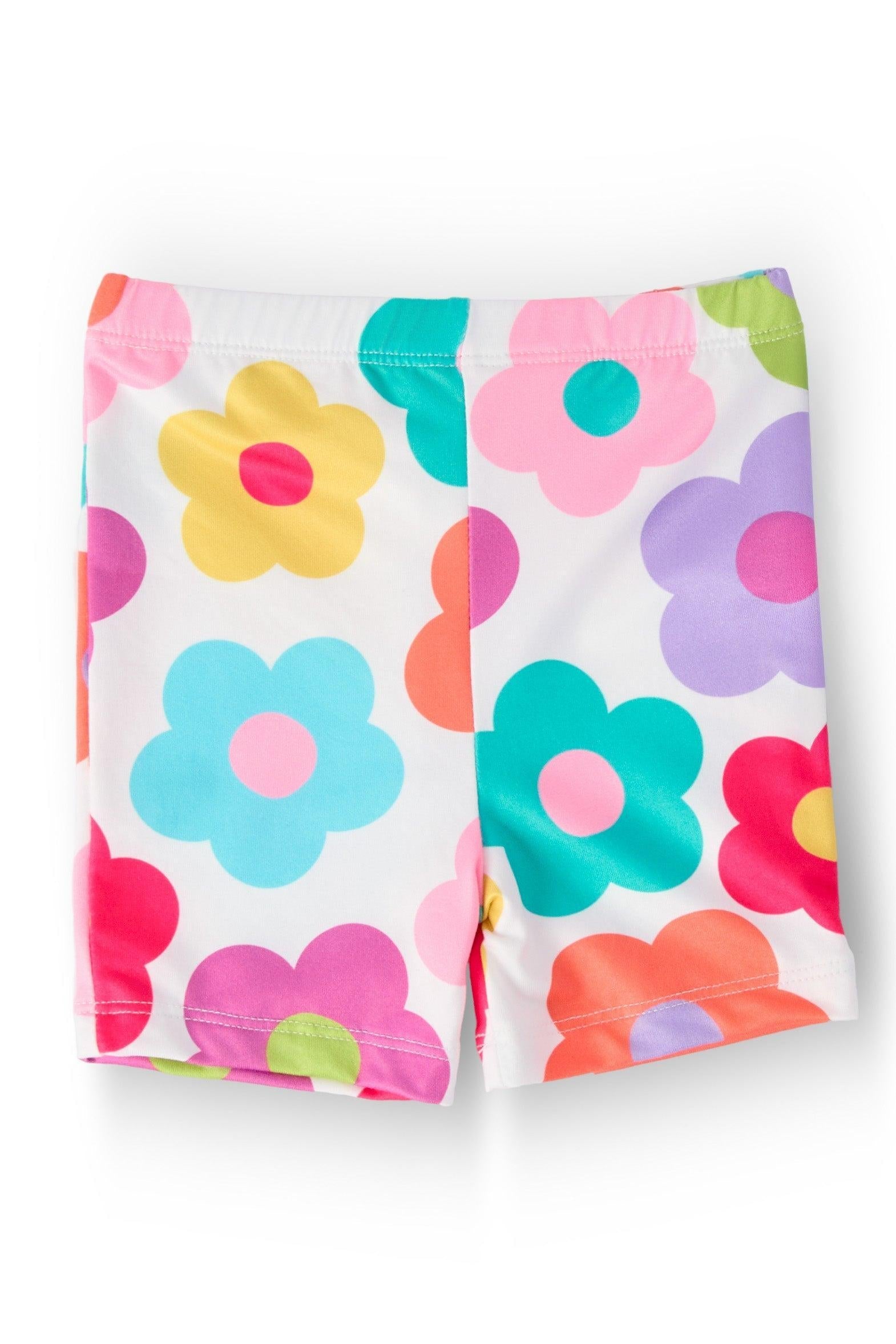 Cheerful Blooms Twirl Shorts - Aaria Tees Aaria Tees