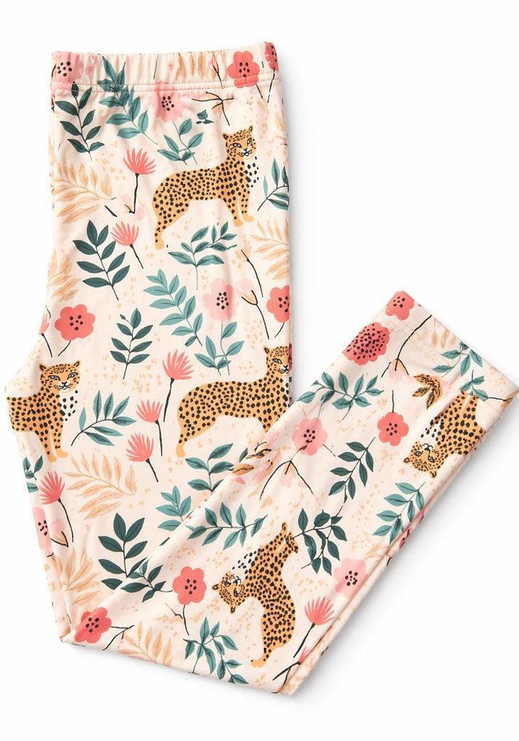 Cheetah Girl Leggings - Aaria Tees Aaria Tees