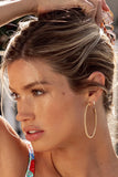 Chelsea Beaded Hoops Aaria Tees