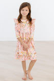 Chicks & Bunnies Ruffle Twirl Dress - Aaria Tees Aaria Tees