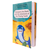 Chompers the Shark Children's Tooth Brushing Storybook Aaria Tees