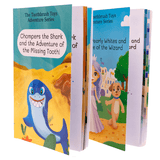 Chompers the Shark Children's Tooth Brushing Storybook Aaria Tees