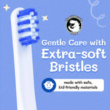 Chompers the Shark Toothbrush for Kids With Bonus Brush Head Aaria Tees