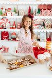 Christmas Cookies L/S Pocket Twirl Dress - Aaria Tees Aaria Tees