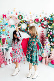 Christmas Cowgirl L/S Pocket Twirl Dress - Aaria Tees Aaria Tees