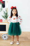Christmas Cutie L/S Tutu Dress - Aaria Tees Aaria Tees