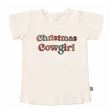 graphic tee | christmas cowgirl - Aaria Tees Aaria Tees